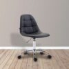 Xairo Rome - Bureaustoel - Kunstleer - Zwart - Afbeelding 5