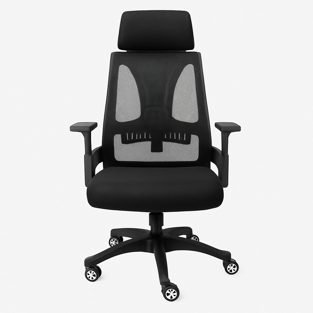 Antwerp Bureaustoel – Hoogte Verstelbaar – Ergonomisch – Zwart